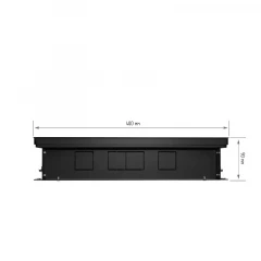 Внутрипольный конвектор Royal Thermo Atrium 110/300/2000-DG-U-DB