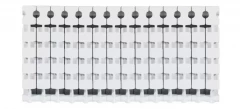 Алюминиевый радиатор отопления Fondital 500/100 Bianco Calidor Super B4 (14 секций)