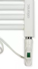 Электрический полотенцесушитель Atlantic Theola Plug NW 250W белый узкий