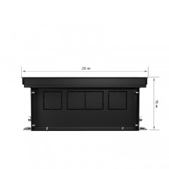 Внутрипольный конвектор Royal Thermo Atrium 110/200/2500-DG-U-BL