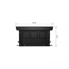 Внутрипольный конвектор Royal Thermo Atrium 110/200/2000-DG-U-LB
