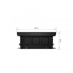 Внутрипольный конвектор Royal Thermo Atrium 90/200/2300-DG-U-AU
