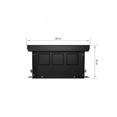 Внутрипольный конвектор Royal Thermo Atrium 110/200/1900-DG-U-LB