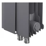 Биметаллический радиатор отопления Royal Thermo PianoForte 500 VDR80 8 секций Silver Satin