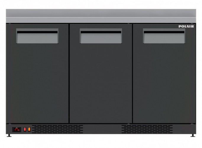 Барный холодильный шкаф-стол Polair TM103-Bar с бортом
