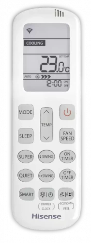Внутренний настенный блок мульти сплит-системы Hisense AMS-12UR4SVETG67(B)