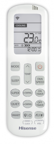 Внутренний блок мульти сплит-системы Hisense AMS-12UW4RVETG00(B) Black Free Match DC Inverter