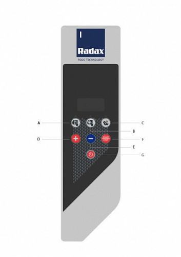 Расстоечный шкаф Radax Pushkin PS812D с цифровой панелью