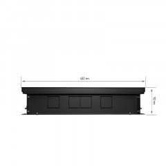 Внутрипольный конвектор Royal Thermo Atrium 90/400/1300-DG-U-DB