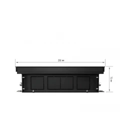Внутрипольный конвектор Royal Thermo Atrium 75/250/1900-DG-U-BL
