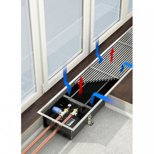 Внутрипольный конвектор VARMANN Ntherm 250.90.1250