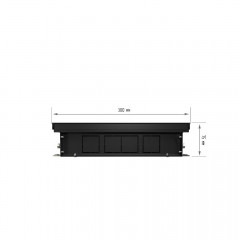 Внутрипольный конвектор Royal Thermo Atrium 75/300/1700-DG-U-LB