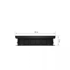 Внутрипольный конвектор Royal Thermo Atrium 75/300/1700-DG-U-DB