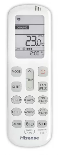 Сплит-система Hisense AS-10UW4RVETS00G/AS-10UW4RVETS00W Lux Design Super DC Inverter