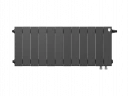 Биметаллический радиатор отопления Royal Thermo PianoForte 300 12 секций Noir Sable VDR
