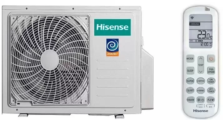 Сплит-система Hisense AS-13UW4RXUQD00G/AS-13UW4RXUQD00W Vision Superior DC Inverter