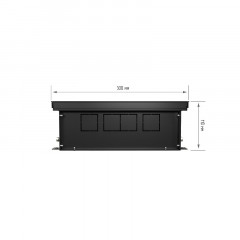 Внутрипольный конвектор Royal Thermo Atrium 110/300/1600-DG-U-LB